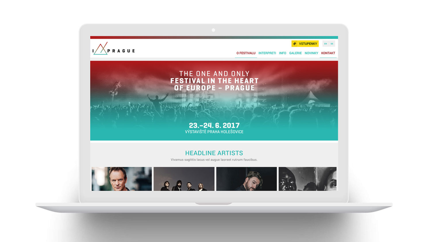 Metronom Festival Prague - online prezentace