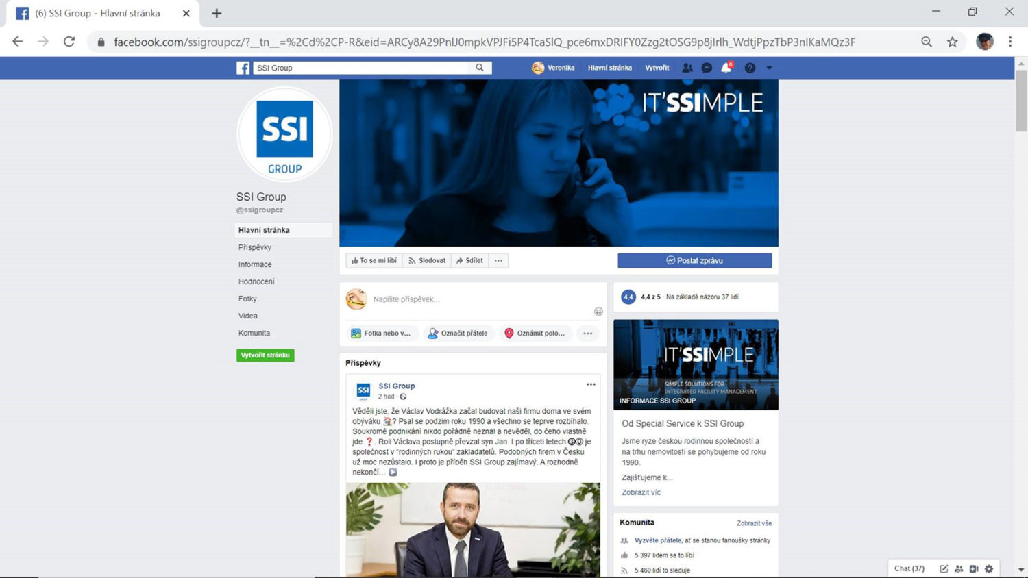SSI - správa sociálních sítí